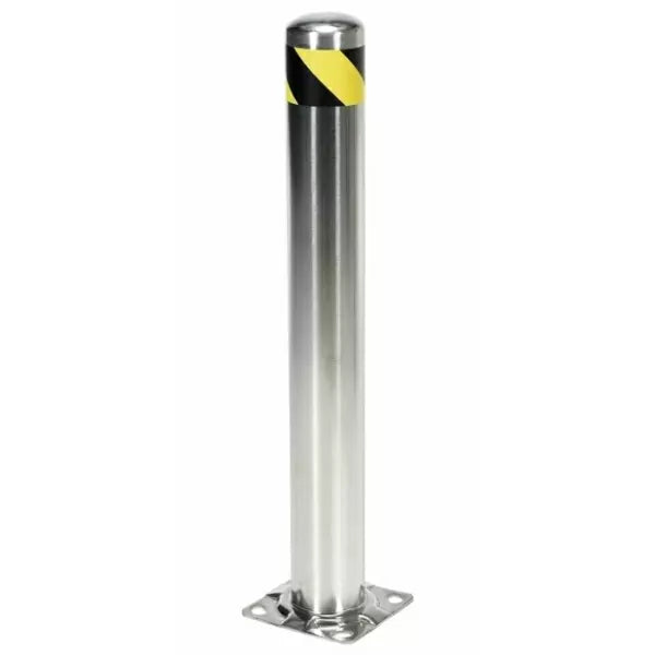 Stainless Steel Surface Mount Safety Bollard 4.5″ X 36″