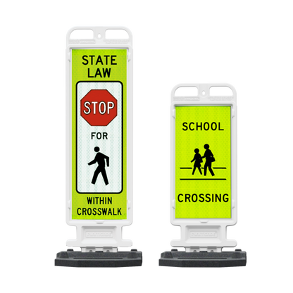 Crosscade™ Pedestrian Crosswalk Signs