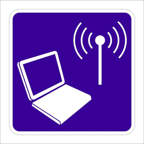 D9-22 Wireless Internet (Symbol) Sign