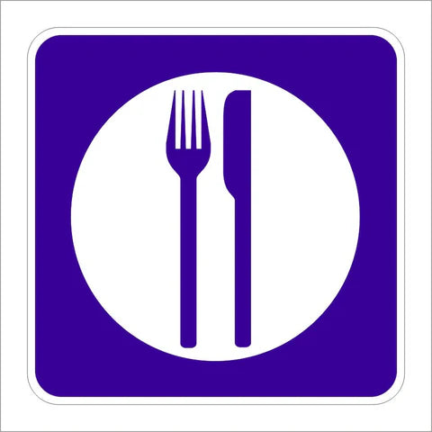 D9-8 Food (Symbol) Sign
