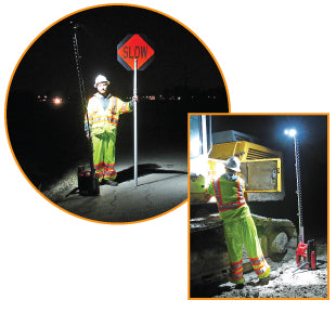 Flagger Station & Work Area Lighting