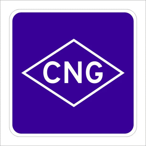 G66-22A (CA) Compressed Natural Gas Sign