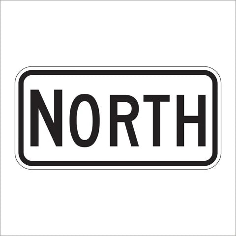 M3-1 North Directional Auxiliary Sign