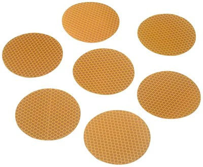 3" Round Reflective Dots (25 Pack)