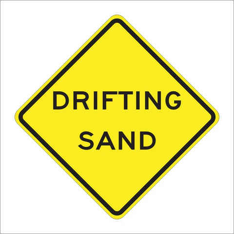 SW32(CA) Drifting Sand Sign