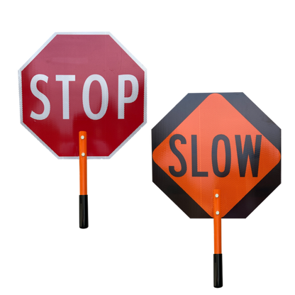 STOP/SLOW Paddle - Bolt Mounted Type