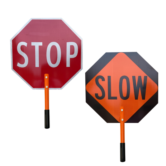 STOP/SLOW Paddle - Bolt Mounted Type