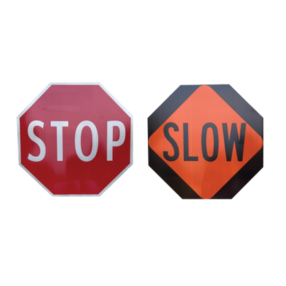 STOP/SLOW Signs
