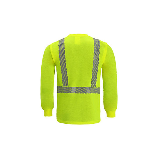 TL125C-2 - High Viz Long Sleeve Jersey T-shirt