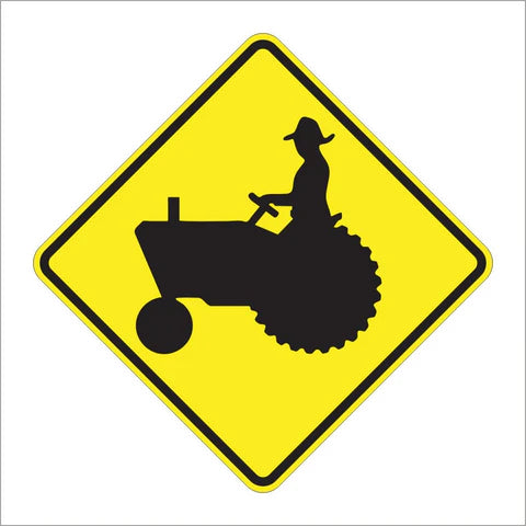 W11-5 Farm Machinery Sign