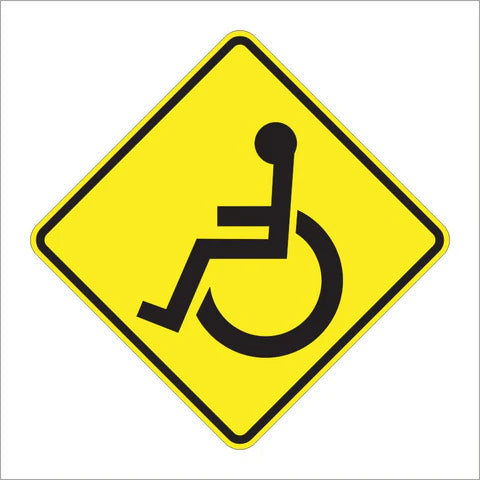 W11-9 Wheelchair Sign