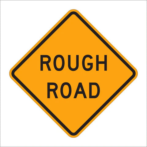 W8-8 Rough Road Sign