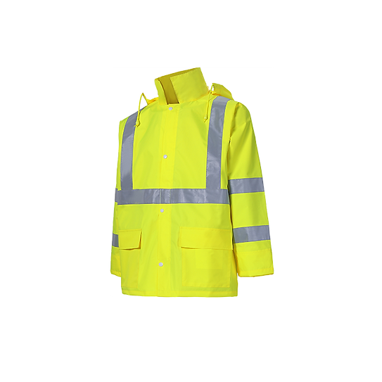 155C-3 - Light Weight Hi Viz Rain Jacket