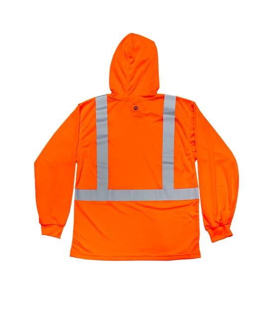 HTLB123C-2 - Hooded Long Sleeve T-shirt
