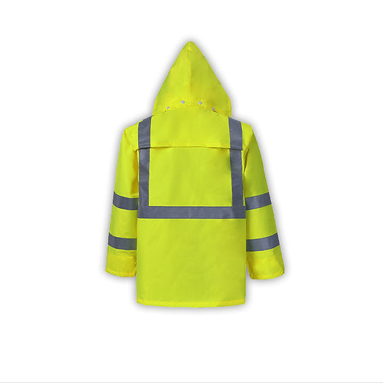 155C-3 - Light Weight Hi Viz Rain Jacket