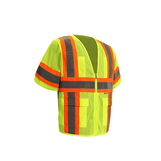 M7148C-3 - Contrast High Viz Vest