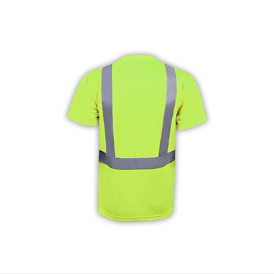 TB105C-2 - High Viz Short Sleeve Birdseye T-shirt