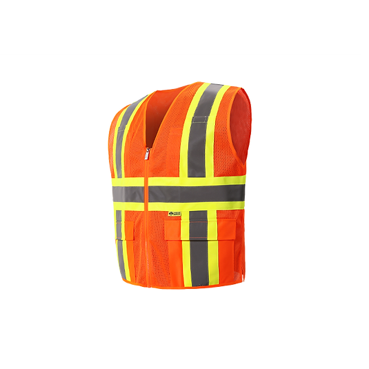 M7038C-2 High Visibility Contrast Vest