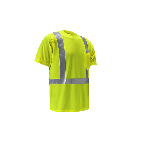 TB105C-2 - High Viz Short Sleeve Birdseye T-shirt