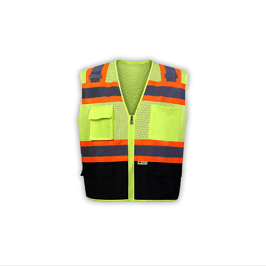 570BKC-2 - Black Contrast Two Tone Vest