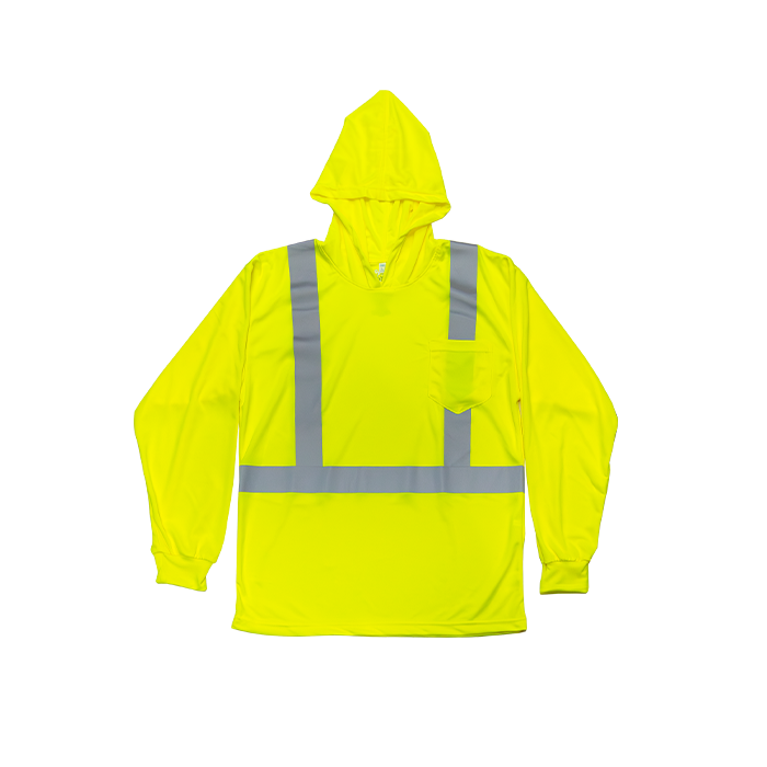 HTLB125C-2 - Hooded Long Sleeve T-shirt