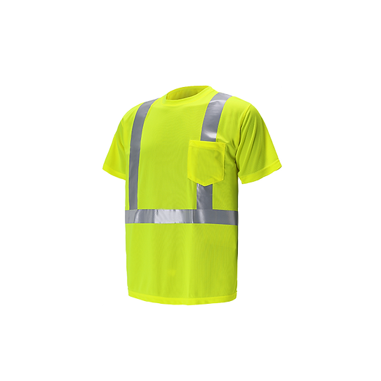TB105C-2 - High Viz Short Sleeve Birdseye T-shirt