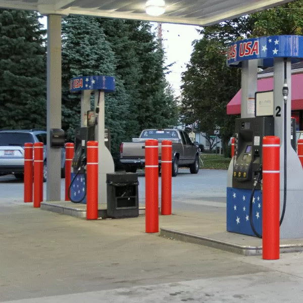 4″ BollardGard Reflective Bollard Covers