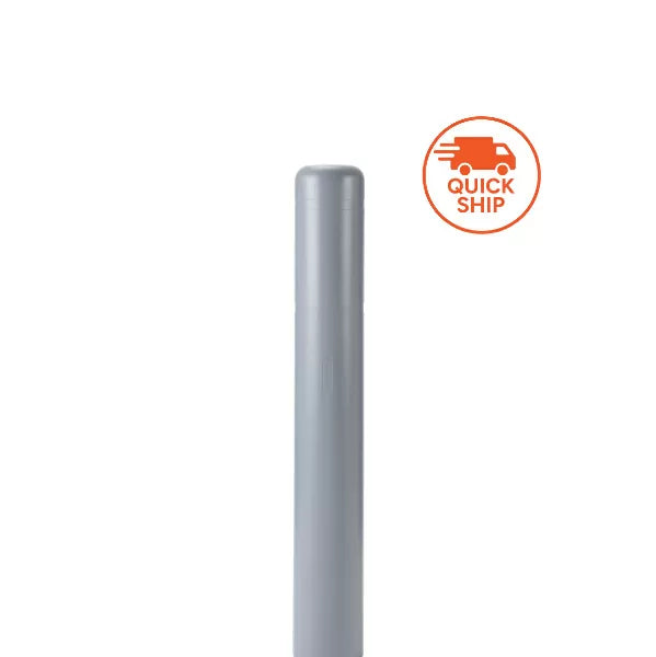 7″ x 52″ BollardGard Bollard Cover – Gray