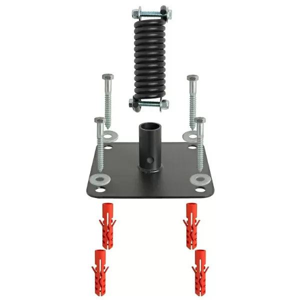 FlexPost 52″ FlexBollard System with 8′ Signpost – Asphalt Model