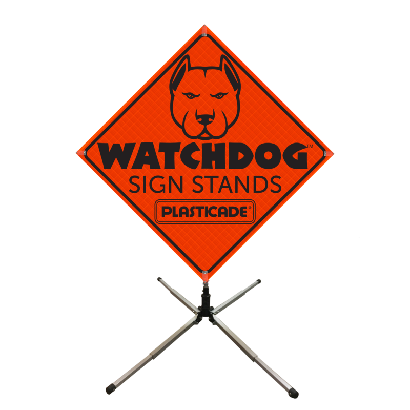 SS310 & SS310A Compact Single Spring Sign Stand