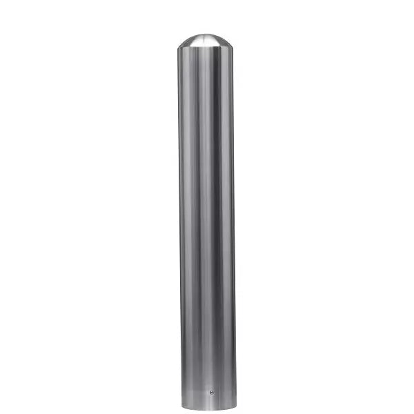 Stainless Steel Bollard Cover, 4.5” OD x 40”