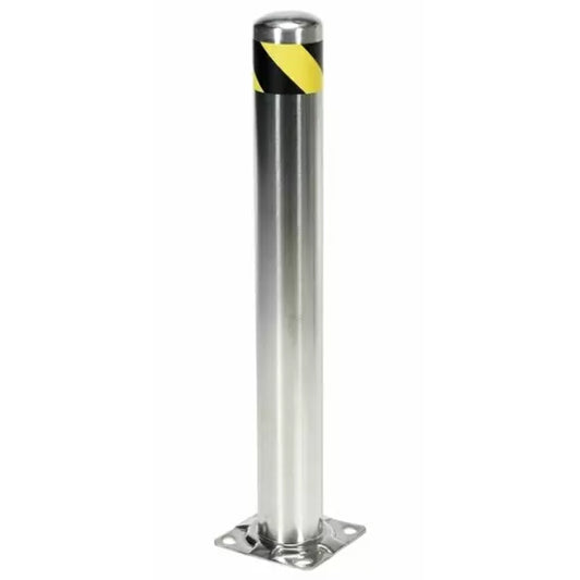 Stainless Steel Surface Mount Safety Bollard 4.5″ X 42″