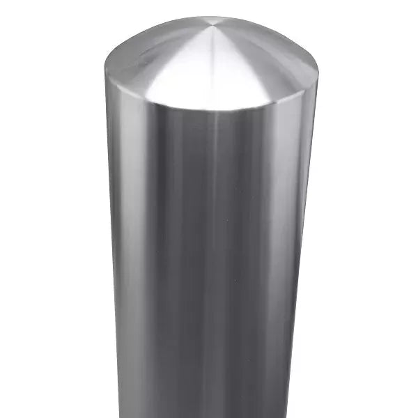 Stainless Steel Bollard Cover, 6-5/8” OD x 40”