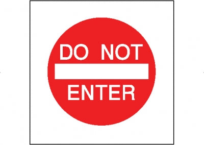 Do Not Enter