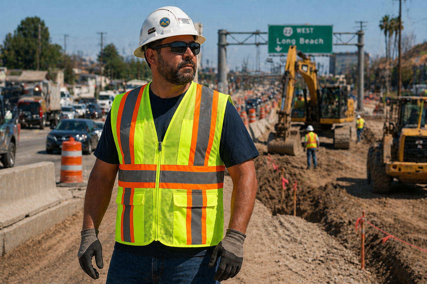 M7048C-2 High Visibility Contrast Vest