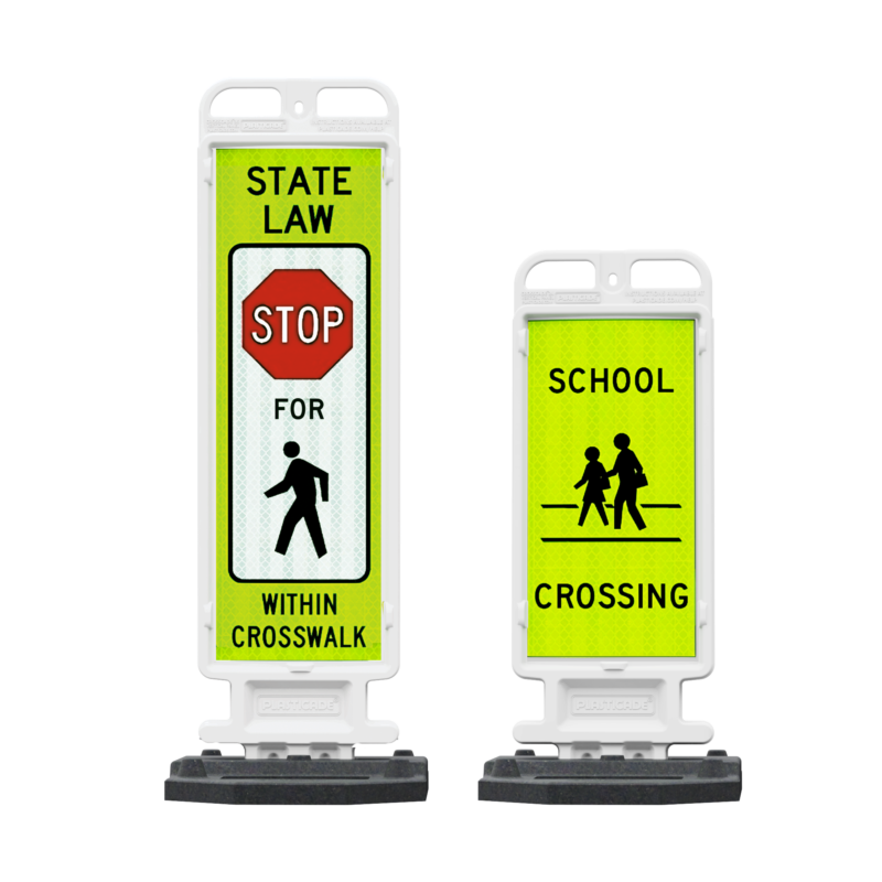 Crosscade™ Pedestrian Crosswalk Signs