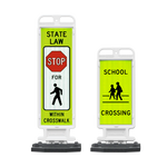 Load image into Gallery viewer, Crosscade™ Pedestrian Crosswalk Signs
