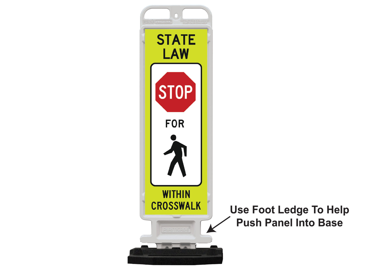 Crosscade™ Pedestrian Crosswalk Signs