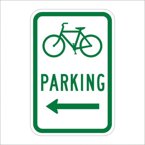 D4-3 Bicycle Parking Arrow Sign