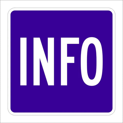 D9-10 Info Sign