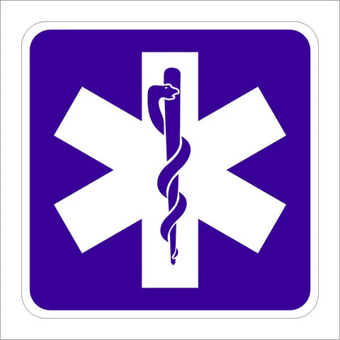 D9-13 Emergency Medical Services (Symbol) Sign