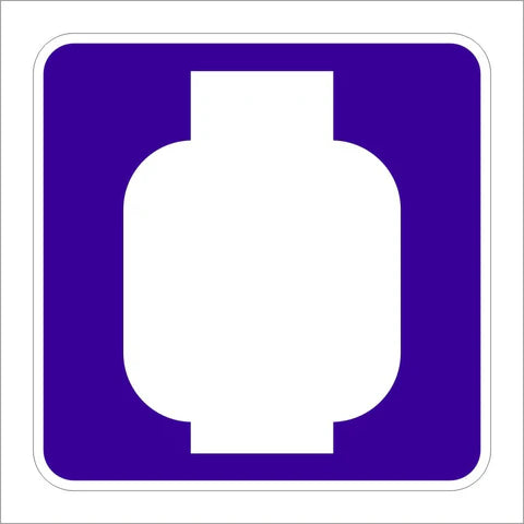 D9-15 Propane (Symbol) Sign – Public Works Marketing & Leasing Inc.