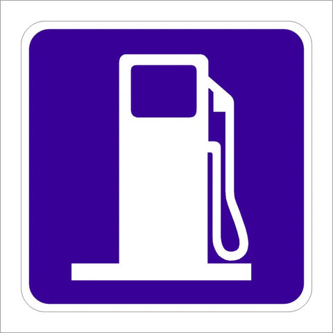 D9-7 Gas (Symbol) Sign