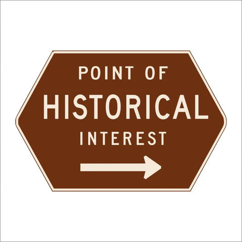 G15 Point of Historical Interest Sign