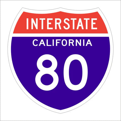 G27-2 Interstate (CALIFORNIA) Shield Sign