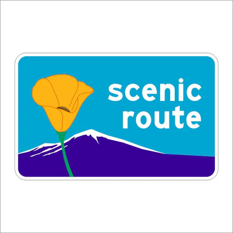 G30 (CA) Scenic Route Sign