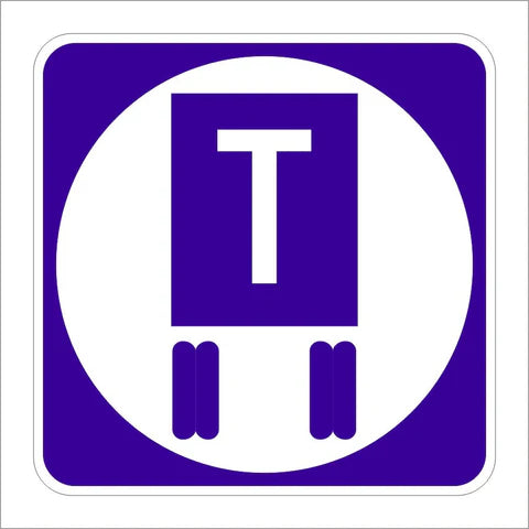 G66-56 (CA) STAA Truck Terminal Sign