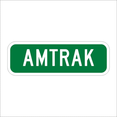 G97A (CA) Amtrak Sign