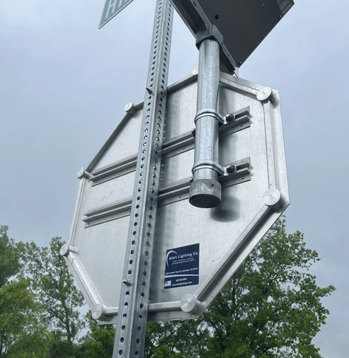 Solar-Powered Flashing LED Stop Sign (R1-1) – MUTCD Compliant, (30" & 36")
