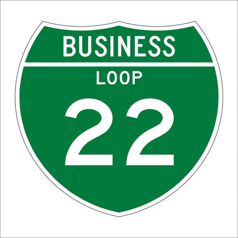 M1-2 Interstate Business Loop Sign
